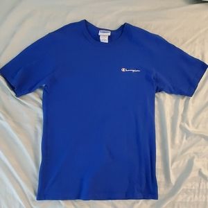 Blue crew neck tshirt from Champion